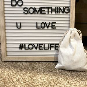 NWT Underwood Letterpress Letterboard, Sand